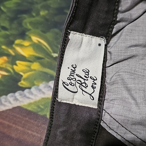 Cosmic Blue Love Brown Pants Size 31 - Picture 2 of 4